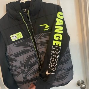 Nike 3BRAND Kids Signature Collection Full Zip Jacket Boys 10/12 wore once